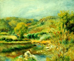 The Washerwoman by Pierre Auguste Renoir