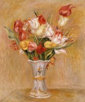 Tulips by Pierre Auguste Renoir