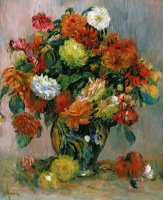 Vase of Flowers by Pierre Auguste Renoir