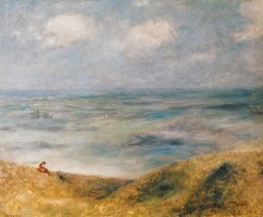View of the Sea Guernsey by Pierre Auguste Renoir