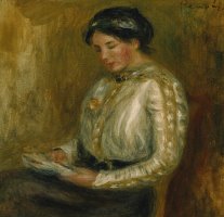 Woman Reading by Pierre Auguste Renoir