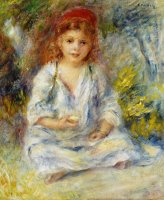 Young Algerian Girl by Pierre Auguste Renoir