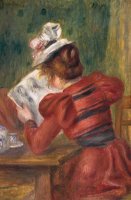 Young Girl Reading by Pierre Auguste Renoir