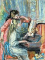Young Girls at the Piano by Pierre Auguste Renoir