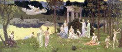 The Sacred Wood Cherished by the Arts and the Muses by Pierre Puvis de Chavannes