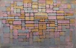 Tableau No. 2 (composition No. V) by Piet Mondrian