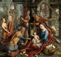 The Adoration of The Magi by Pieter Aertsen