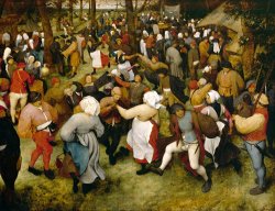 The Wedding Dance by Pieter Bruegel the Elder