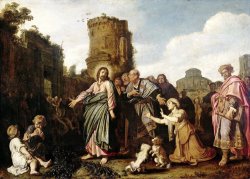 Christ And The Canaanite Woman by Pieter Lastman