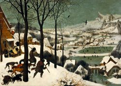 Hunters in The Snow Winter by Pieter the Elder Bruegel