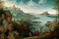 Landschaft Mit Der Flucht Nach Agypten by Pieter the Elder Bruegel