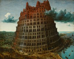The Little Tower of Babel by Pieter the Elder Bruegel