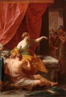 Samson and Delilah by Pompeo Girolamo Batoni