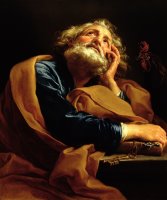 St Peter by Pompeo Girolamo Batoni