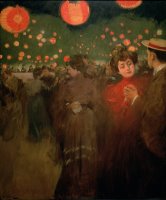 The Open Air Party by Ramon Casas i Carbo