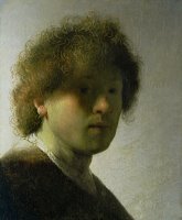 Self Portrait as a Young Man by Rembrandt