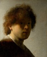 Self Portrait at an Early Age by Rembrandt