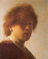 Selfportrait by Rembrandt