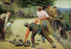 A Game of Bourles in Flanders by Remy Cogghe