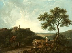 Tivoli The Temple of The Sybil And The Campagna by Richard Wilson