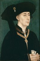 Portrait Of Philip The Good by Rogier van der Weyden
