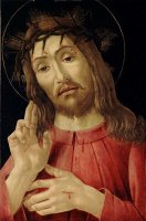 The Resurrected Christ by Sandro Botticelli