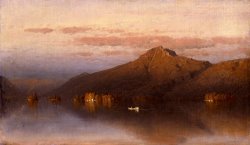 Whiteface Mountain From Lake Placid by Sanford Robinson Gifford