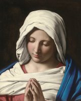 Madonna in Prayer by Sassoferrato