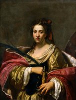 St. Catherine by Simon Vouet