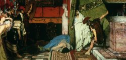 A Roman Emperor Claudius by Sir Lawrence Alma-Tadema