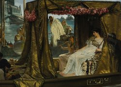 Antony And Cleopatra by Sir Lawrence Alma-Tadema