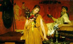 Between Hope And Fear by Sir Lawrence Alma-Tadema