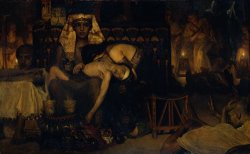 Death of The Pharaoh's Firstborn Son by Sir Lawrence Alma-Tadema
