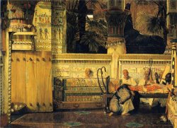 The Egyptian Widow by Sir Lawrence Alma-Tadema