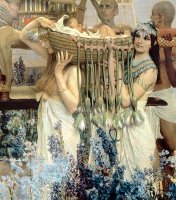 The Finding of Moses by Pharaoh's Daughter by Sir Lawrence Alma-Tadema
