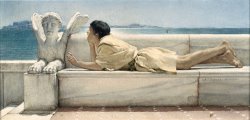 The Silent Counselor by Sir Lawrence Alma-Tadema