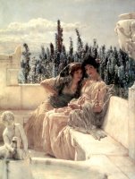 Whispering Noon by Sir Lawrence Alma-Tadema