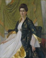 Portrait of Mrs Ernest Moon by Sir William Blake Richmond