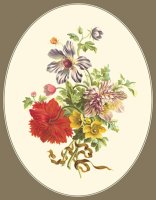 Antique Bouquet Iv by Sydenham Teast Edwards