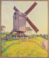 Kalf Mill by Theo van Rysselberghe