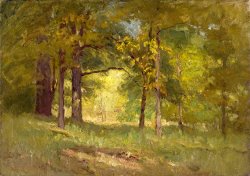 Autumn Words (forest Interiors) by Theodore Clement Steele