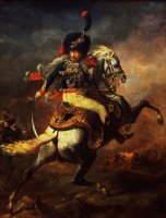 Officer of the Hussars by Theodore Gericault