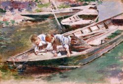Two in a Boat by Theodore Robinson