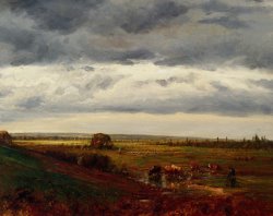 Normandy Landscape by Theodore Rousseau
