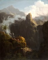 Landscape, Composition, St. John in The Wilderness by Thomas Cole