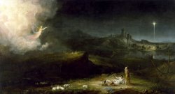 The Angel Appearing to The Shepherds by Thomas Cole