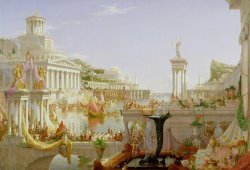 The Course of Empire - The Consummation of the Empire by Thomas Cole