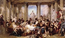 The Romans of The Decadence by Thomas Couture