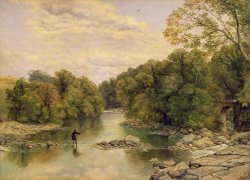The River Tees at Rokeby by Thomas Creswick