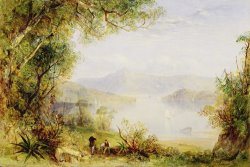 View on the Hudson River by Thomas Creswick